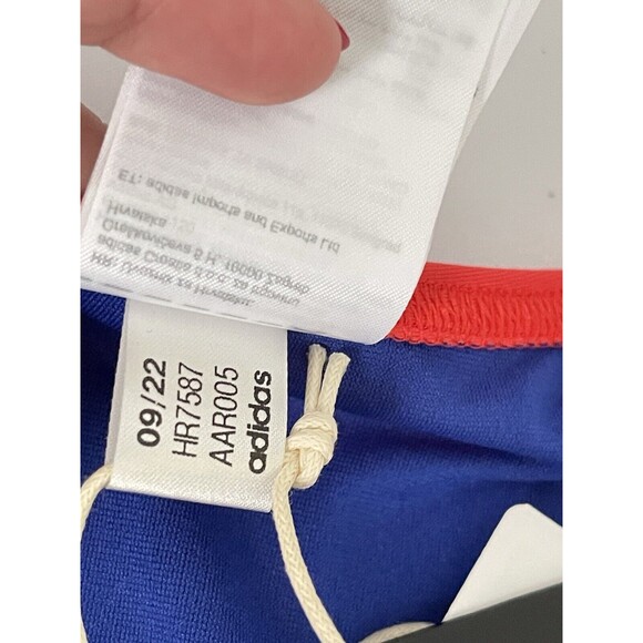 adidas High-Waist Bikini Bottom Swimwear Bright Red NWT Size XL - Picture 5 of 11